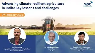 Advancing climate-resilient agriculture in India: Key lessons and challenges