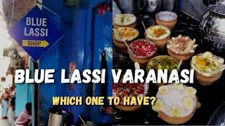 Blue Lassi In Varanasi ,Uttar Pradesh