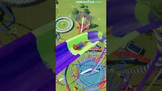 EVOLUTION Water Slide Ride - Planet Coaster 2 #waterslide #waterpark #planetcoaster2
