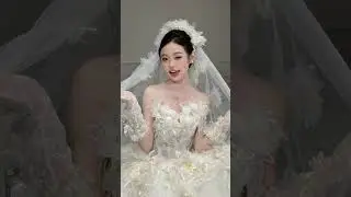 Really fairy wedding dress style Suzhou makeup wedding dress style