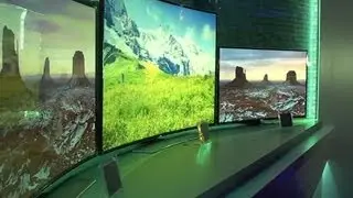 CES представляет гибкие телевизоры Ultra HD