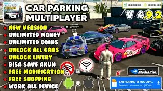 UPDATE! CAR PARKING MULTIPLAYER MOD APK V4.9.2 New 2025 - No Password & Unlimited Money