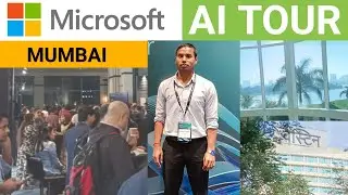 Microsoft AI Tour Mumbai Vlog | AI Event Learnings | Copilot, Azure AI and My Full Experience 