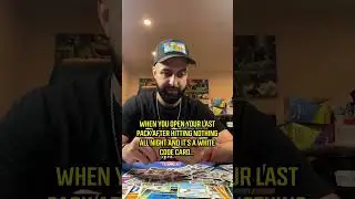 When you keep getting white code cards from your packs...
