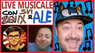 LIVE MUSICALE - Cantano Svideo , Zenix, ALE Cantautore e LOL PLAY