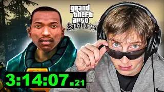 SPEEDRUN DE GTA SA con la MOVILIDAD de Half-Life