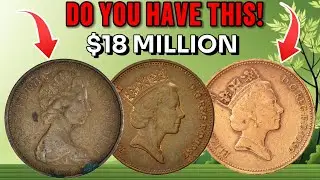 Most Valuable Queen Elizabeth II Two Pence Coins Worth BIG MONEY  1971 New 2p, 1987 & 1989 UK