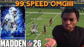 MUT is unplayable too many 99 SPEED PLAYERS - Madden 26
