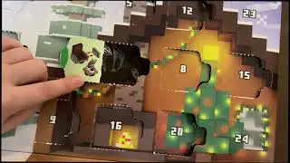 Unboxing Lego Minecraft Advent Calendar Spoilers