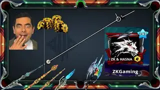 8 Ball Pool 100 Million Table Zk Gaming Unbelievable Trick Shot 200 Million Insane Shots 