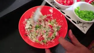 How to make bread pizza at home in Hindi without onion or garlic