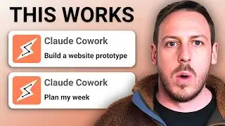 Claude Cowork: I Built a Website + Weekly Plan With AI Agents