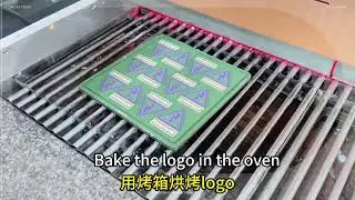 Multi-color pvc logo logo making process