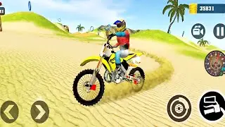 Motocross Beach Bike Stunt Racing 3D Game - Bike Race - Best Bike Racing - Bike Android Gameplay