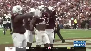 What do you call three straight sacks? Texas A&M&rsquo;s Cashius Howell found out against Utah State