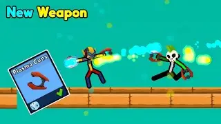Plasma Guns - New Weapon || Supreme Duelist Stickman ||
