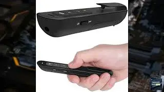 Review - Wireless Presenter, Hyperlink Volume Control Presentation Clicker RF 2.4GHz USB