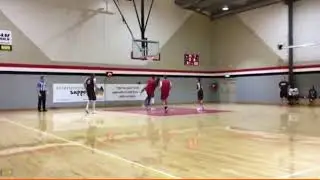 NBL1 Poster! Josh Sykes goes upstairs