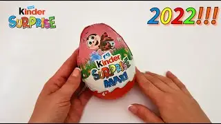 Kinder Surprise MAXI Easter eggs! Kinder Surprise 2022 Easter eggs 3/5