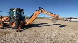 2013 Case 580 Super N WT Extendahoe Loader Backhoe