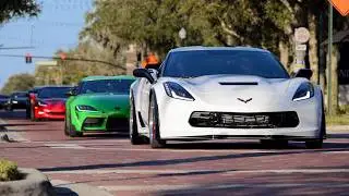 Orlando Cars & Coffee Henrys Depot Sanford | Cruise in, Exhaust, Chill Video | February 2026