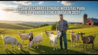 &iquest;Cu&aacute;ntas cabras lecheras  Necesitas Para Vivir de vender leche y queso en 2025