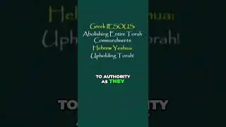 Hebrew Yeshua: Upholding the Torah!