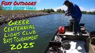 Greer Centennial Lions Club Bass Fishing Tournament 2025