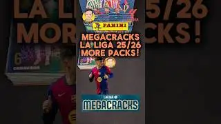 ⚽️MEGACRACKS La Liga 25-26 Opening #panini #Megacracks #laliga #Cromos #football #opening