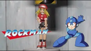 【実験】VS 油圧プレス機 /【Action Figure】Megaman Roll Casket with Hydraulic press