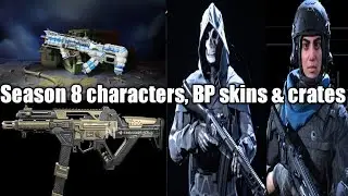 cod mobile season 8 Character skins | season 8 expected Battlepass rewards & crates | codm leaks