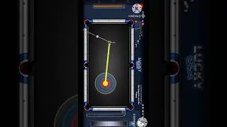 LUCKY SHOT#15||GOLDEN SHORT WITH BEGINNER CUE#shorts #luckyshort #8ballpool