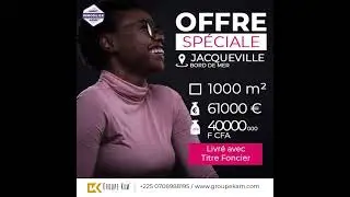 Terrain a vendre &agrave; Jacqueville