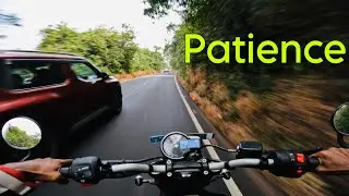 How to ride on ghat roads safely | No unnecessary overtakes | Raw uncut footage.