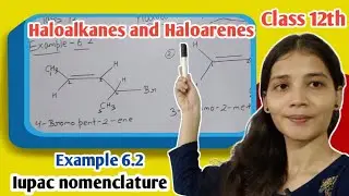 Haloalkanes and Haloarenes class 12th example 6.2 || write iupac name for following compound