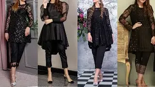 Black Dress Design | Black Kurti Design 2020 | Black Kameez Ke Design | Black Shirt Design For Girls