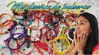 TODAS MIS PULSERAS DE HILO HECHAS A MANO / TODOS MIS DISEÑOS / LAS MEJORES PULSERAS DIY