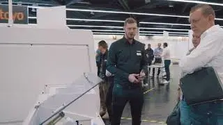 Produktionsstrasse auf der  MedtecLIVE with T4M 2023