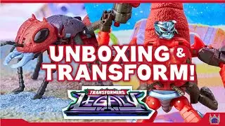 Transformers Legacy Predacon INFERNO - Unboxing & Transform!