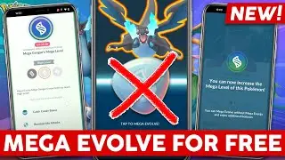 How To Mega Evolve FOR FREE in Pok&eacute;mon GO! HUGE Mega Pok&eacute;mon Update!