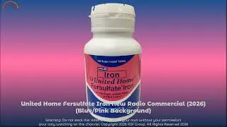 United Home Fersulfate Iron New Radio Commercial (2026)