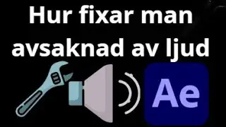 Hur fixar man ljudproblem i After Effects?
