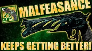 MALFEASANCE [Destiny 2] Buffed Again With 20% More Damage!