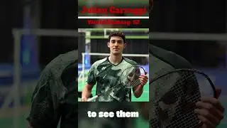 Julien Carraggi:  Challenger of Christie and Sen #badminton #olympics