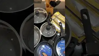 ASMR kitchenware unboxing