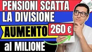 🔴 PENSIONI AUMENTO FISSO al MILIONE di 260&euro; CONFERMATO 👉 INVALIDI MINIME SOCIALI ASSEGNI 2026