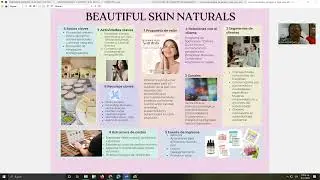Beautiful Skin Naturals Modelo canvas