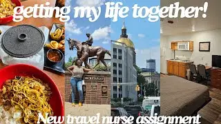 RESET VLOG ! getting my life together for my travel nurse assignment | IamjustGeorgiak