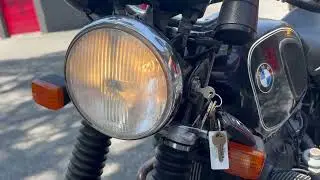 BMW R75/6 Cold Start and Features