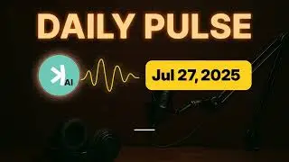 Kaspa Daily Pulse &ndash; July 27, 2025